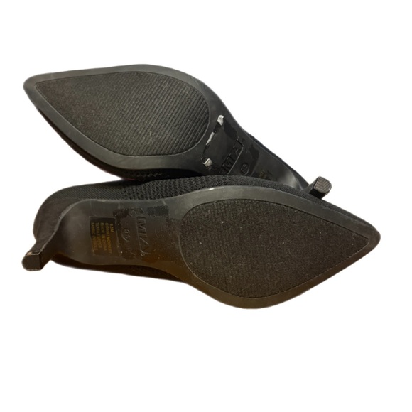 Thakoon Kitten Heel Mules in black leather - Picture 4 of 5